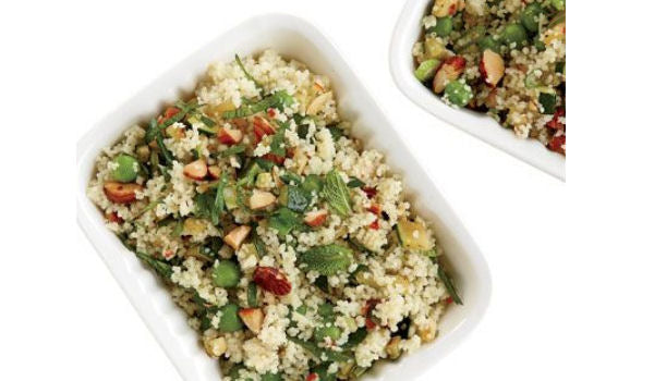 Couscous Salad with Zucchini and Roasted Almonds