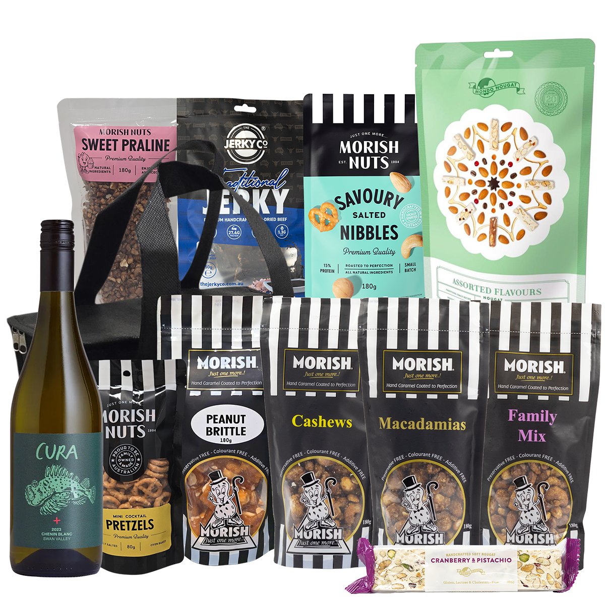 Morish Deluxe Cooler Bag with Wine