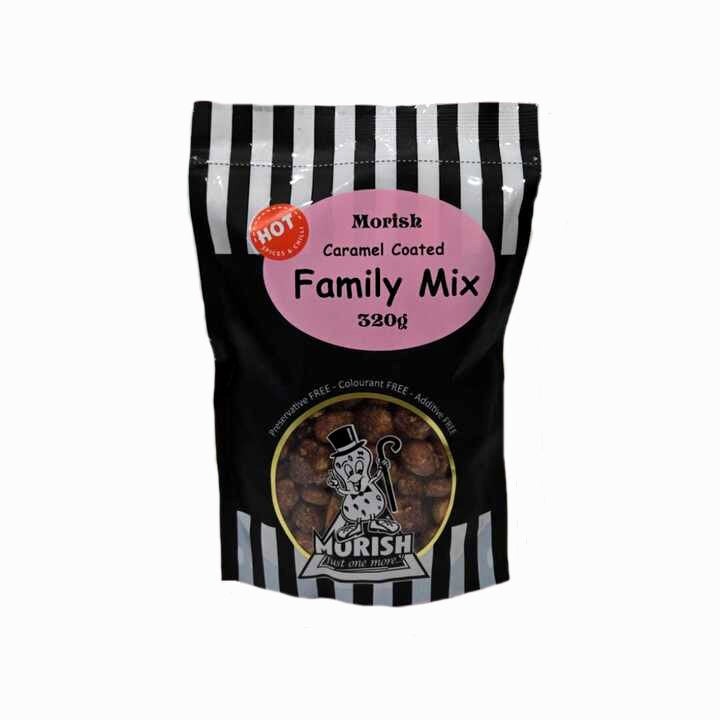 Family Mix Caramel Coated - Hot & Spicy