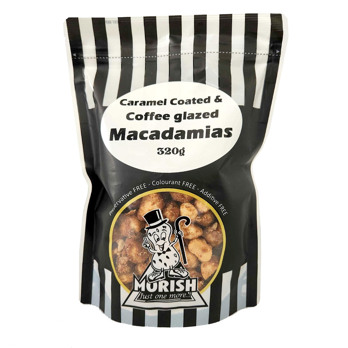 Macadamias Caramel Coated & Coffee Glazed