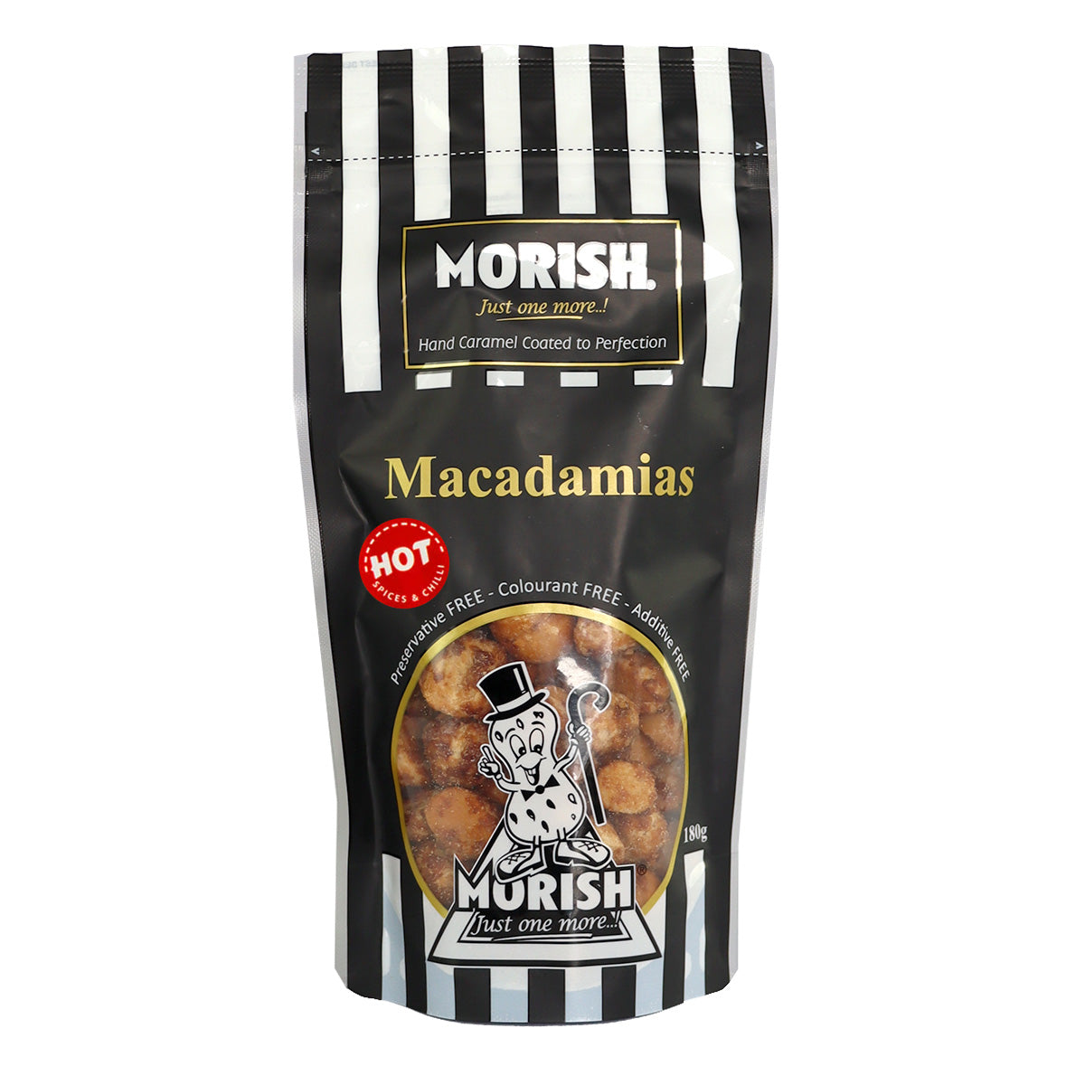 Macadamias Caramel Coated - Hot & Spicy