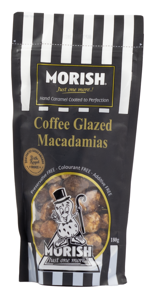 Macadamias Caramel Coated & Coffee Glazed