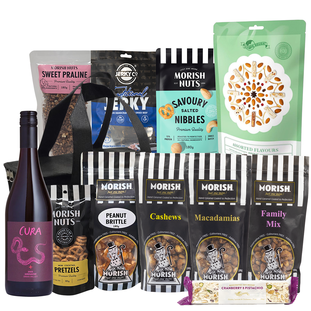 Morish Deluxe Cooler Bag with Wine