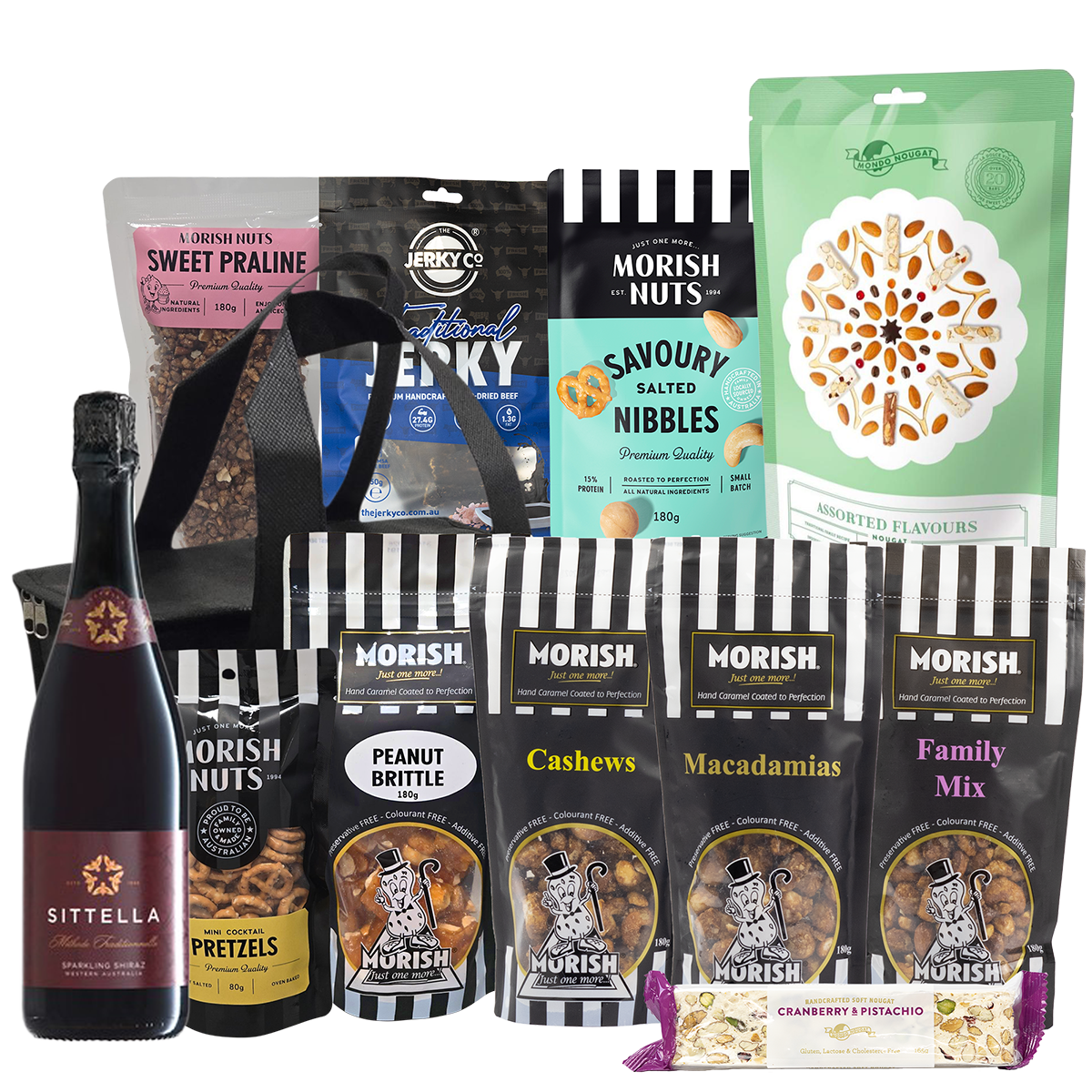 Morish Deluxe Cooler Bag with Wine