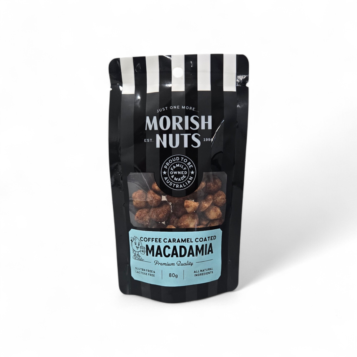 Macadamias Caramel Coated & Coffee Glazed