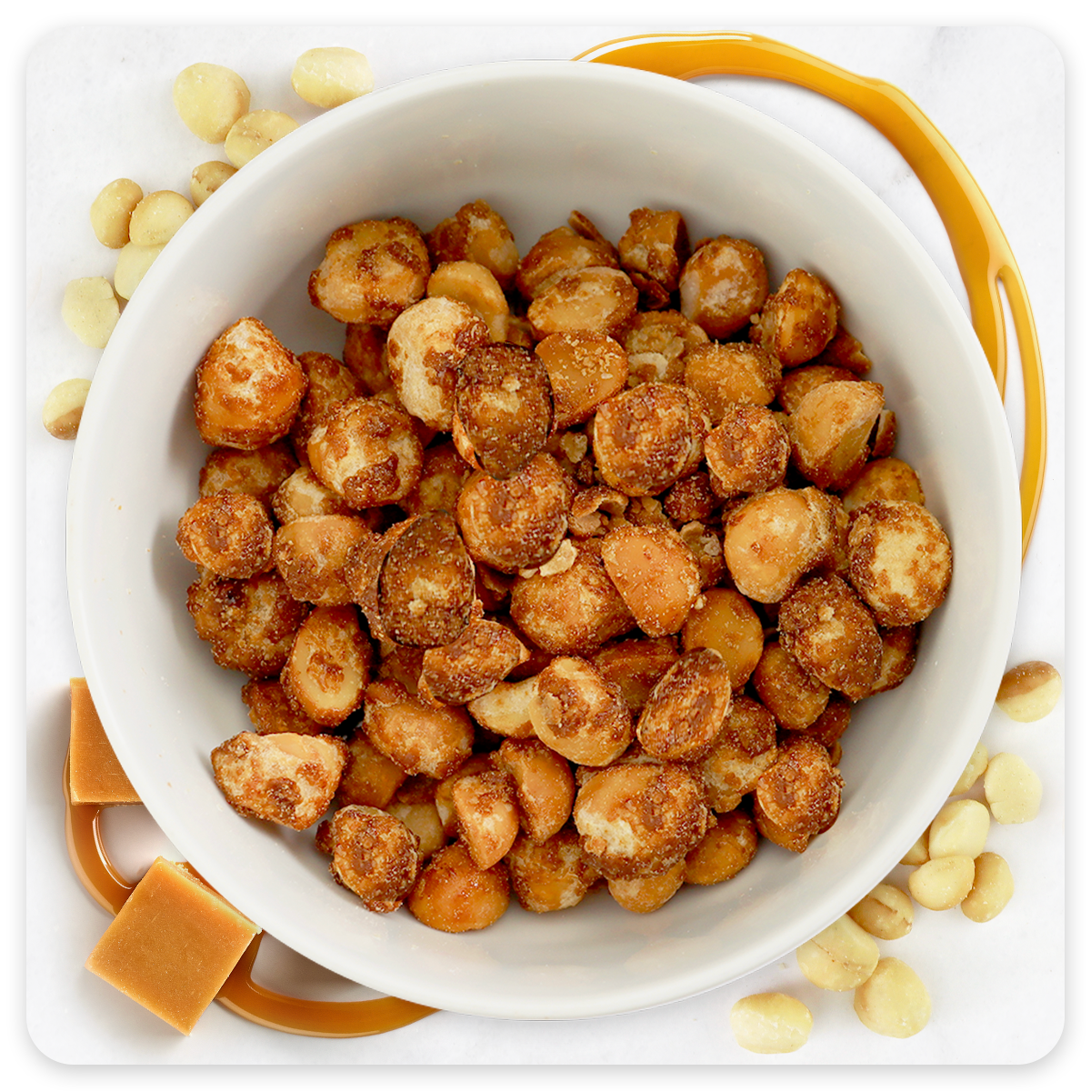 Macadamias Caramel Coated