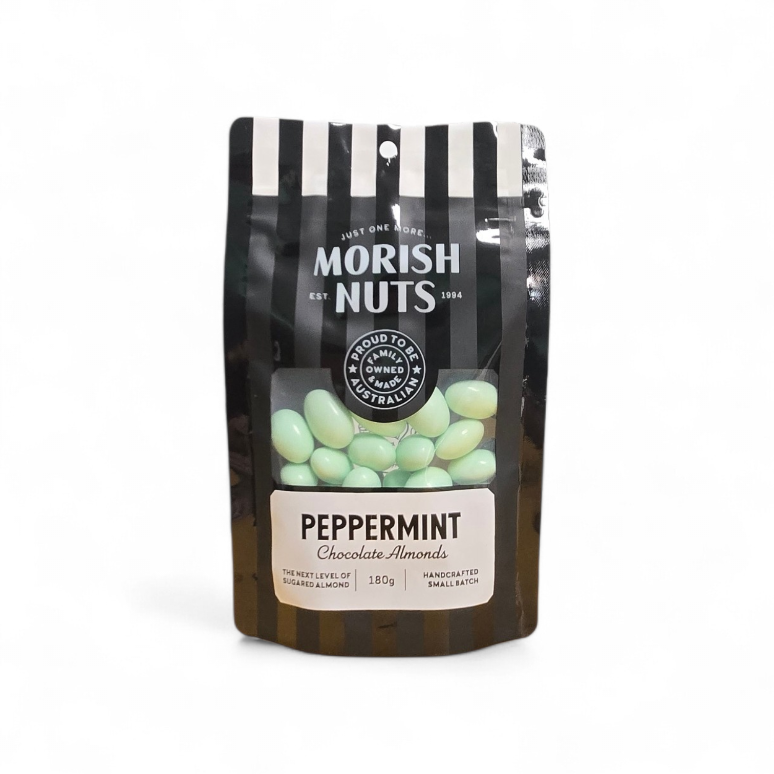 Peppermint Chocolate Almonds