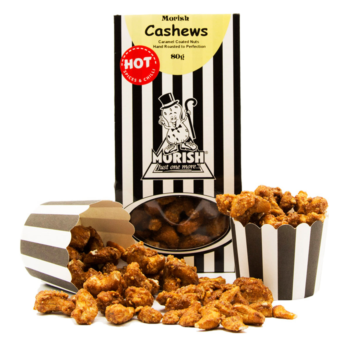 Cashews Caramel Coated - Hot & Spicy